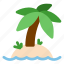 beach, island, palm tree, travel, vacation 