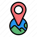 arrow, direction, gps, location, map, navigation, pin
