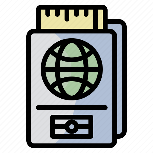Tourist, travel, immigration, identification, passport icon - Download on Iconfinder
