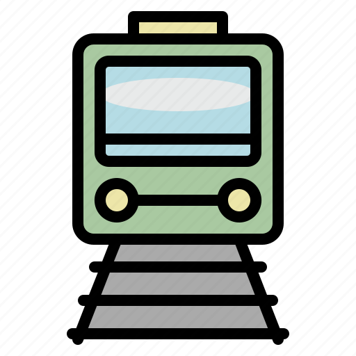Journey, railway, train, vehicle, transportation icon - Download on Iconfinder
