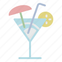 vacation, cocktail, fresh, holiday, beverage
