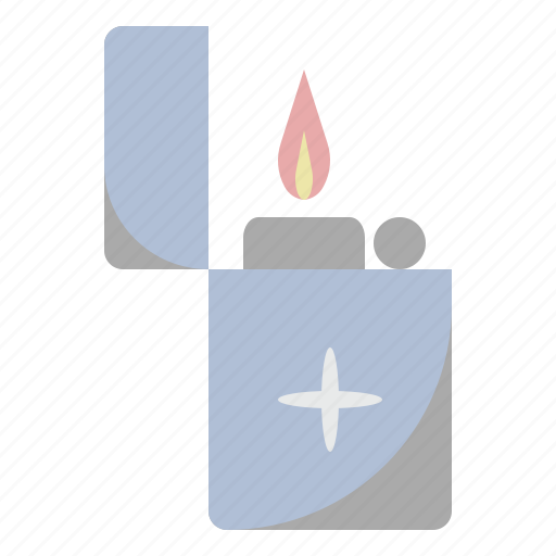 Camping, fire, burning, flame, lighter icon - Download on Iconfinder