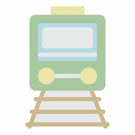 Railway, journey, train, transportation, vehicle icon - Download on Iconfinder