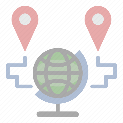 Route, map, navigation, location, world icon - Download on Iconfinder