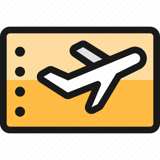 Plane, boarding, pass icon - Download on Iconfinder