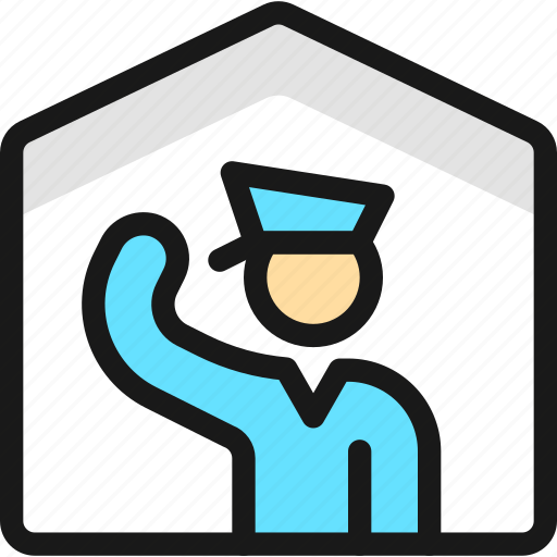 Security, officer, gate icon - Download on Iconfinder