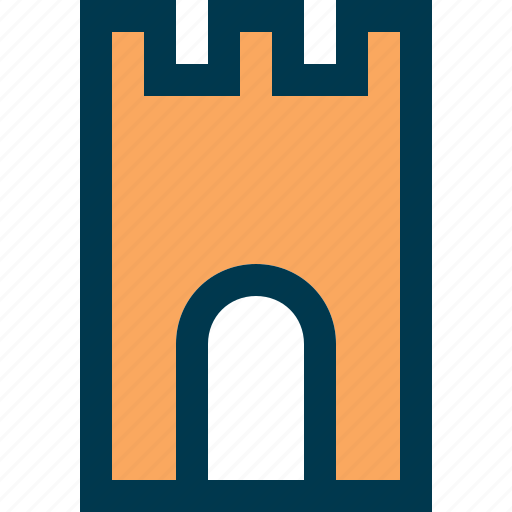 Arch, castle, chateau, entrance, fortress icon - Download on Iconfinder