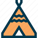 camp, camping, teepee, tent, travel
