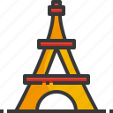 eiffel, paris, landmark, france, monument, tower
