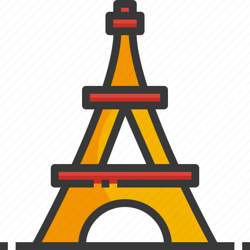 Eiffel, paris, landmark, france, monument, tower icon - Download on Iconfinder