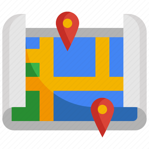 Map, location, gps, pin, pointer, position icon - Download on Iconfinder