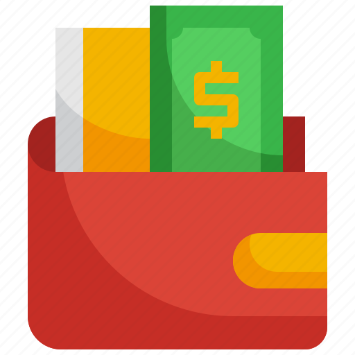 Wallet, money, finance, business, notes, card, billfold icon - Download on Iconfinder