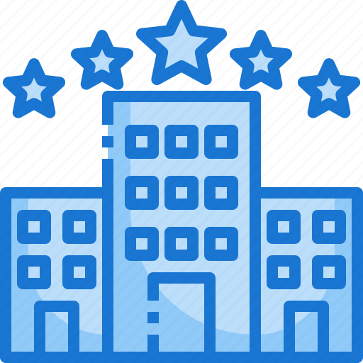 Hotel, resort, vacation, trip, travel, holidays, buildings icon - Download on Iconfinder