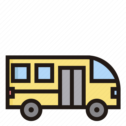 Bus, transport, vehicle, delivery, travel, transportation icon - Download on Iconfinder