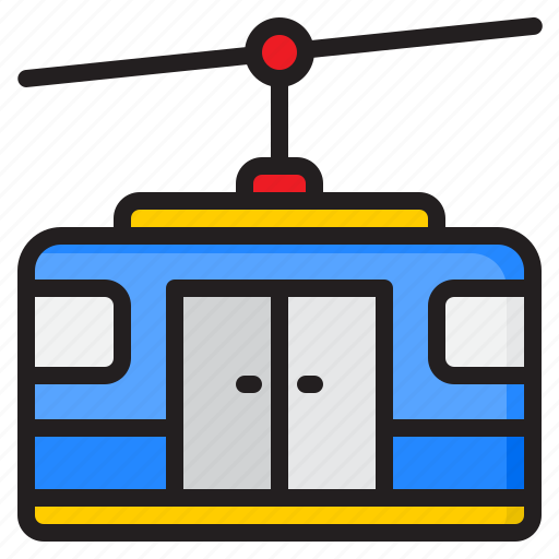 Cable, car, cabin, transportation, travel, vehicle icon - Download on Iconfinder