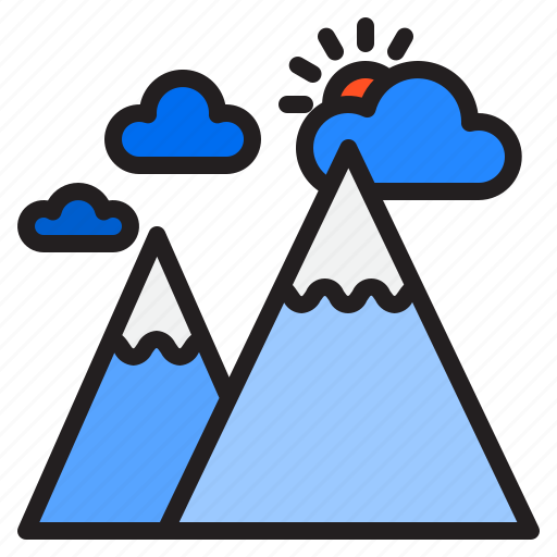 Mountain, forest, landscape, travel, nature icon - Download on Iconfinder