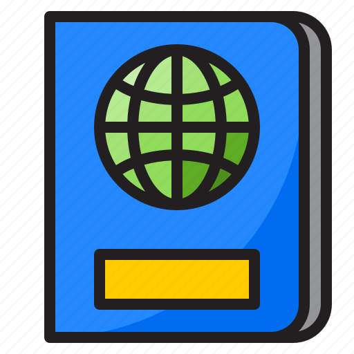 Passport, travel, trip, world, globe icon - Download on Iconfinder