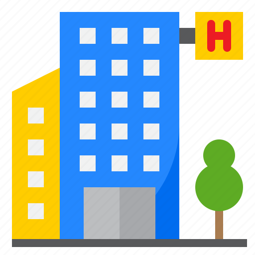 Hotel, town, sleep, building, city icon - Download on Iconfinder
