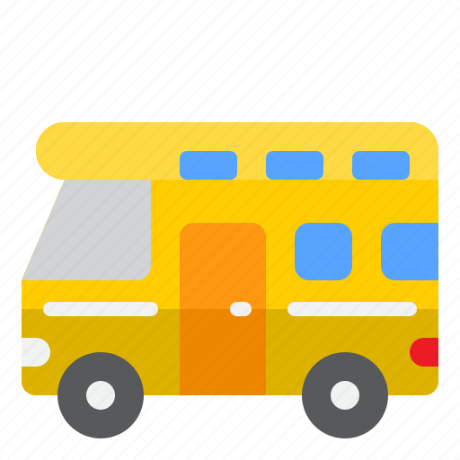 Van, car, motorhome, travel, transport icon - Download on Iconfinder