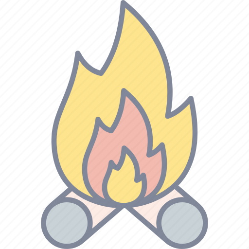 Bonfire, fire, flame, campfire icon - Download on Iconfinder
