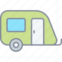 caravan, transport, trailer, camper van 