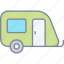 caravan, transport, trailer, camper van 