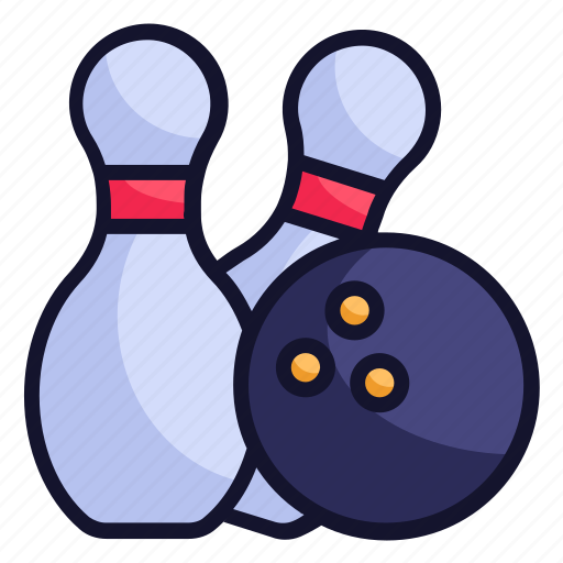 Bowling, alley, entertainment, fun, game, travel icon - Download on Iconfinder