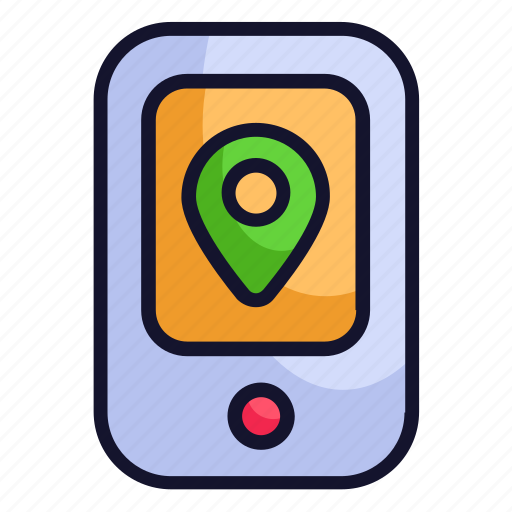 Holiday, location, map, navigation, mobile location, travel icon - Download on Iconfinder