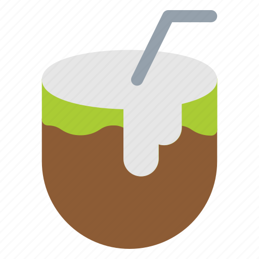 Coconut, cocktail, travel, drink, beach icon - Download on Iconfinder
