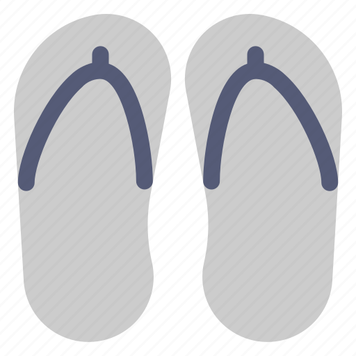 Flip, flops, travel, footwear, sandals, beach icon - Download on Iconfinder