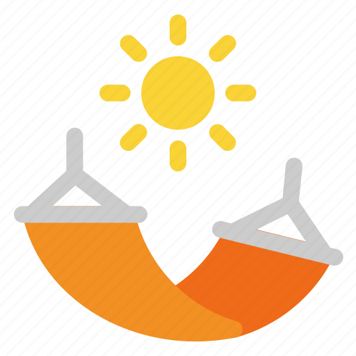 Hammock, travel, beach, relax, vacation icon - Download on Iconfinder