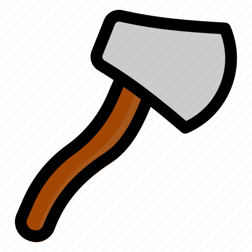 Axe, travel, camping, equipment, tool icon - Download on Iconfinder