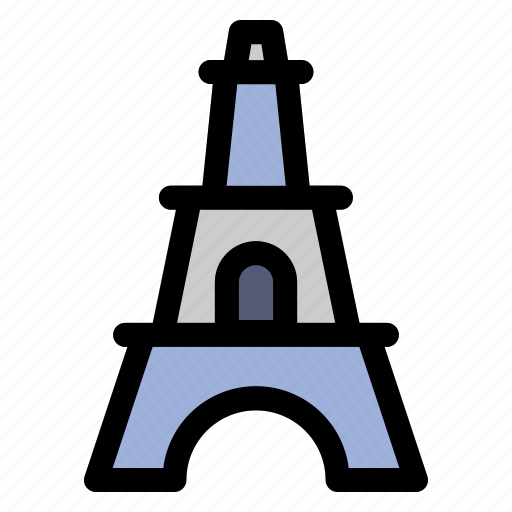 Eiffel, tower, travel, landmark, vacation, paris icon - Download on Iconfinder