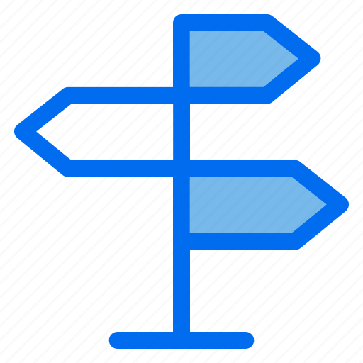 Signpost, road, sign, travel, guidance icon - Download on Iconfinder