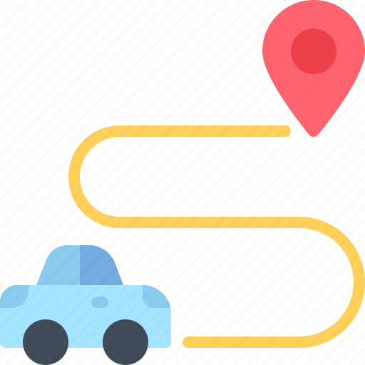 Car, gps, navigation, placeholder, map, track icon - Download on Iconfinder