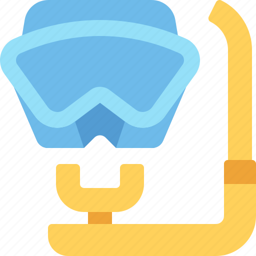 Snorkel, diving, scuba, vacation, glasses icon - Download on Iconfinder