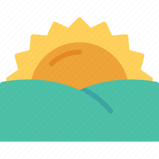 Sunset, weather, nature, landscape, sun icon - Download on Iconfinder