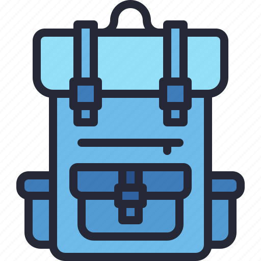 Backpack, bag, camping, travel, luggage icon - Download on Iconfinder