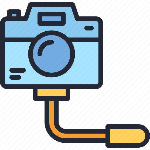 Camera, stick, holder, stabilizer, dslr icon - Download on Iconfinder