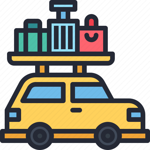Road, trip, car, suv, travel, vacation icon - Download on Iconfinder