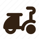 scooter, bike, motorcycle, motorbike