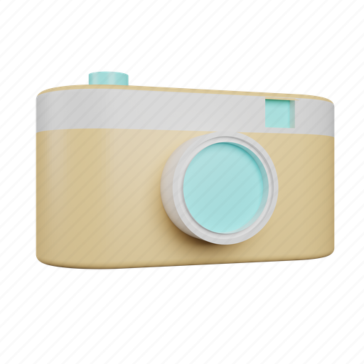 Camera, photography, record, film 3D illustration - Download on Iconfinder