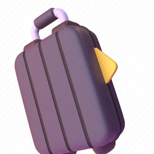Luggage, 2, fs8 3D illustration - Download on Iconfinder