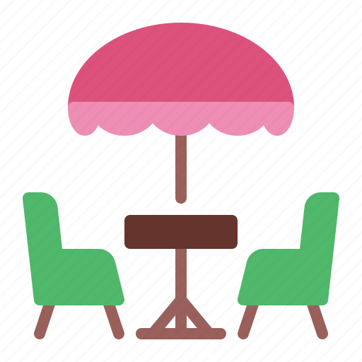 Camping, table, chairs, terrace icon - Download on Iconfinder