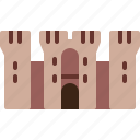 castle, architecture, medieval