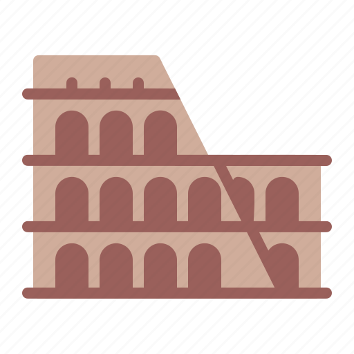 Coliseum, rome, architecture, building icon - Download on Iconfinder