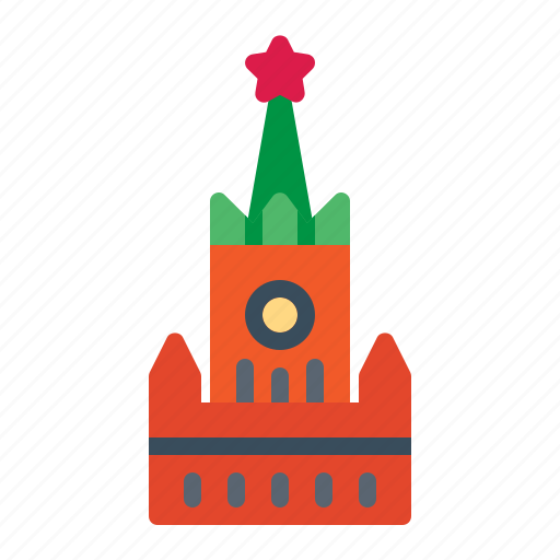 Spasskaya, tower, kremlin, building icon - Download on Iconfinder