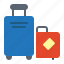 travel, luggage, sticker, baggage 