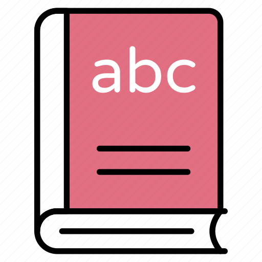 Abc, school, cover, book, study icon - Download on Iconfinder