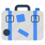 briefcase, suitcase, bag, baggage, satchel 